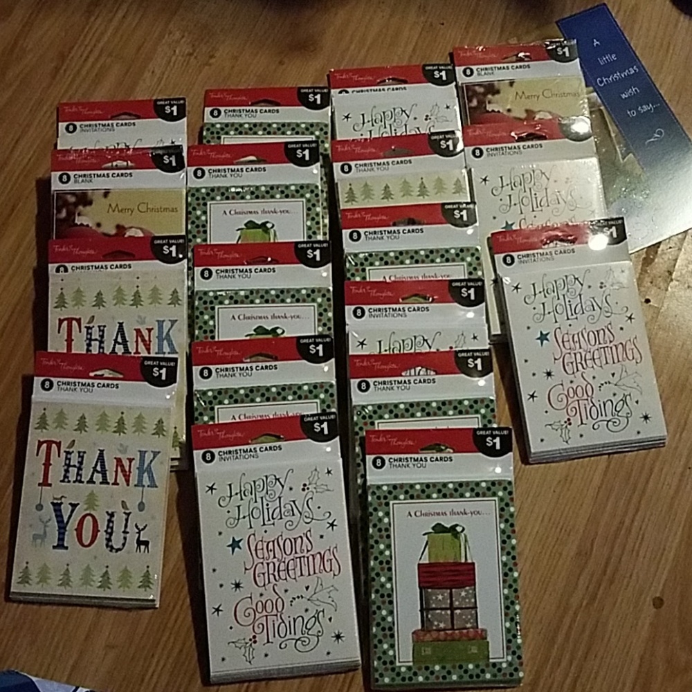 Christmas card lot
